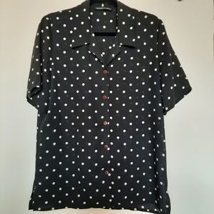 Vintage Bianca Nygard Blouse Size 10 Made in Canada